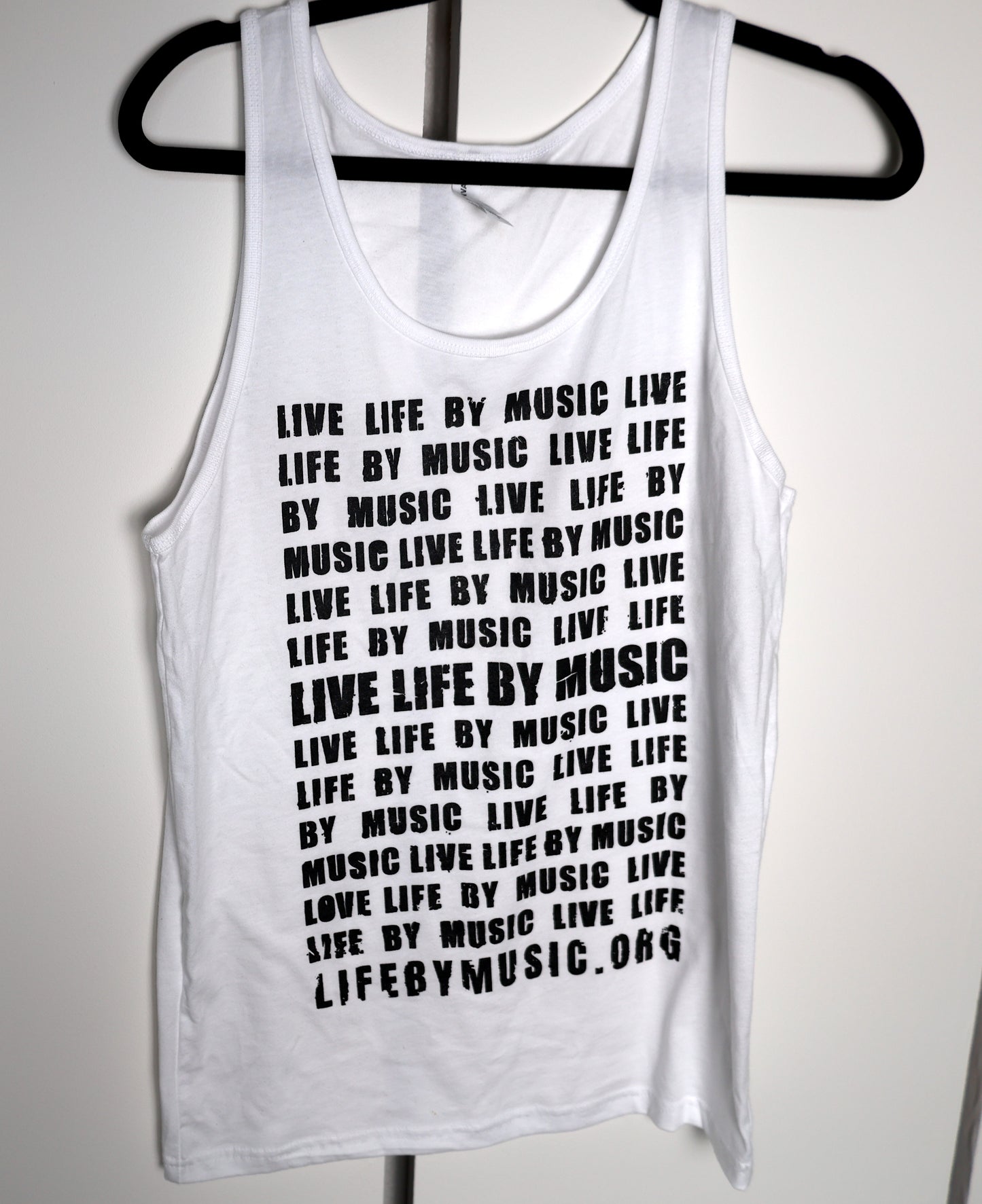 LBM White Tank Top